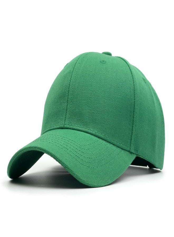 Utmost Structured Baseball Cap with Adjustable Closure - Performance Hat for Outdoor Activities and Custom Embroidery (1pc Kelly Green) - Image 1